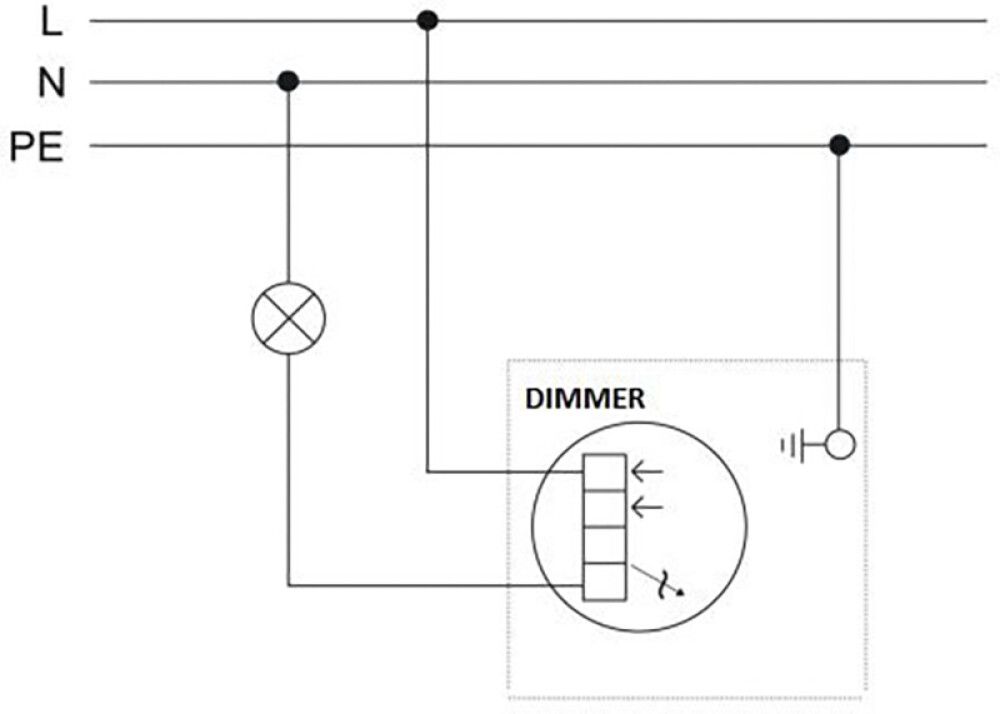 Dimmerlüliti Liregus Epsilon LED 100 W, raamita