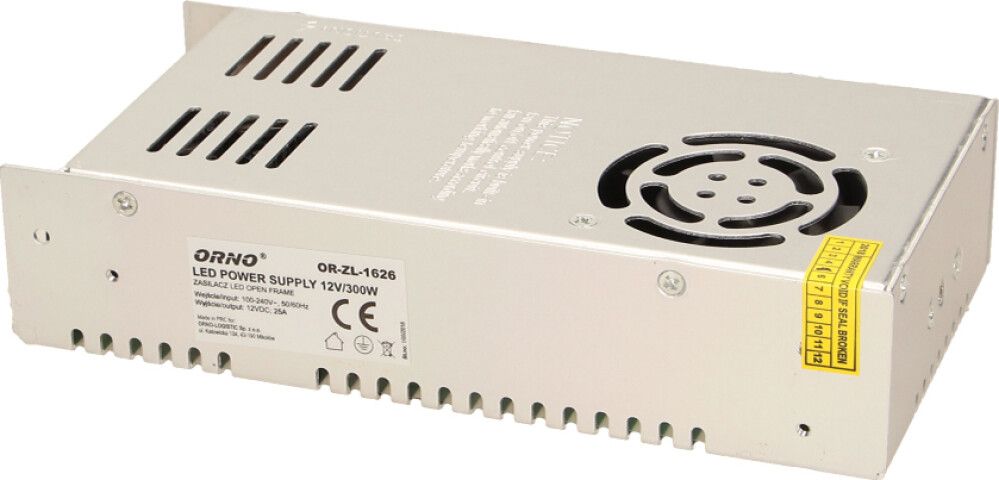 Toiteallikas Orno LED avatud raamiga OR-ZL-1626