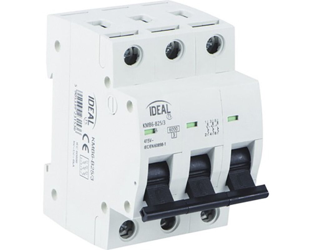 Moodulkaitselüliti Kanlux KMB6- B6/ 3- faasiline