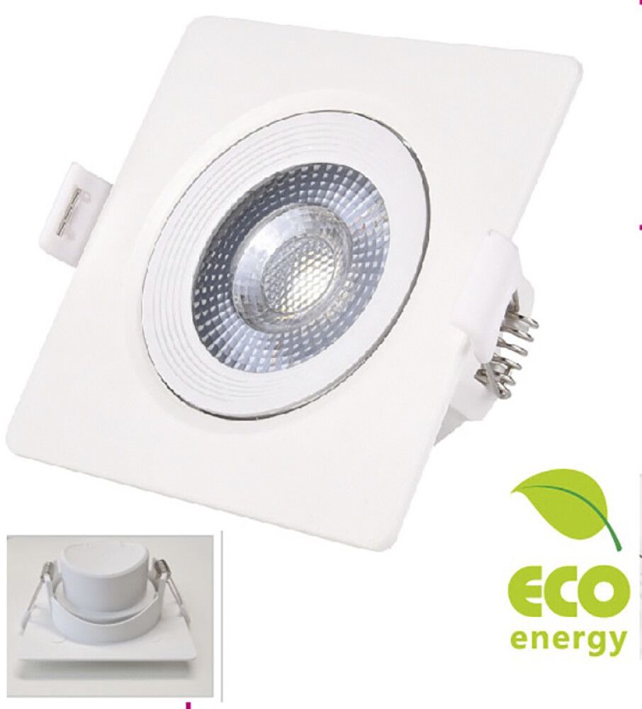 Süvistatav kohtvalgusti Spector Light LED 5 W, ruut