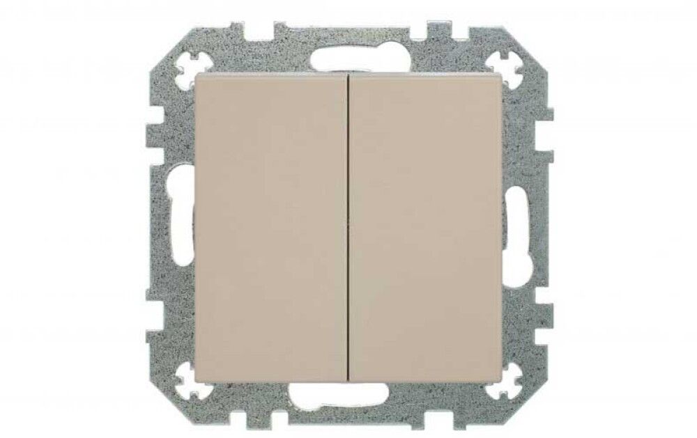 Lüliti Liregus Retro 10 A / 250 V 2-ne süvistatav beež