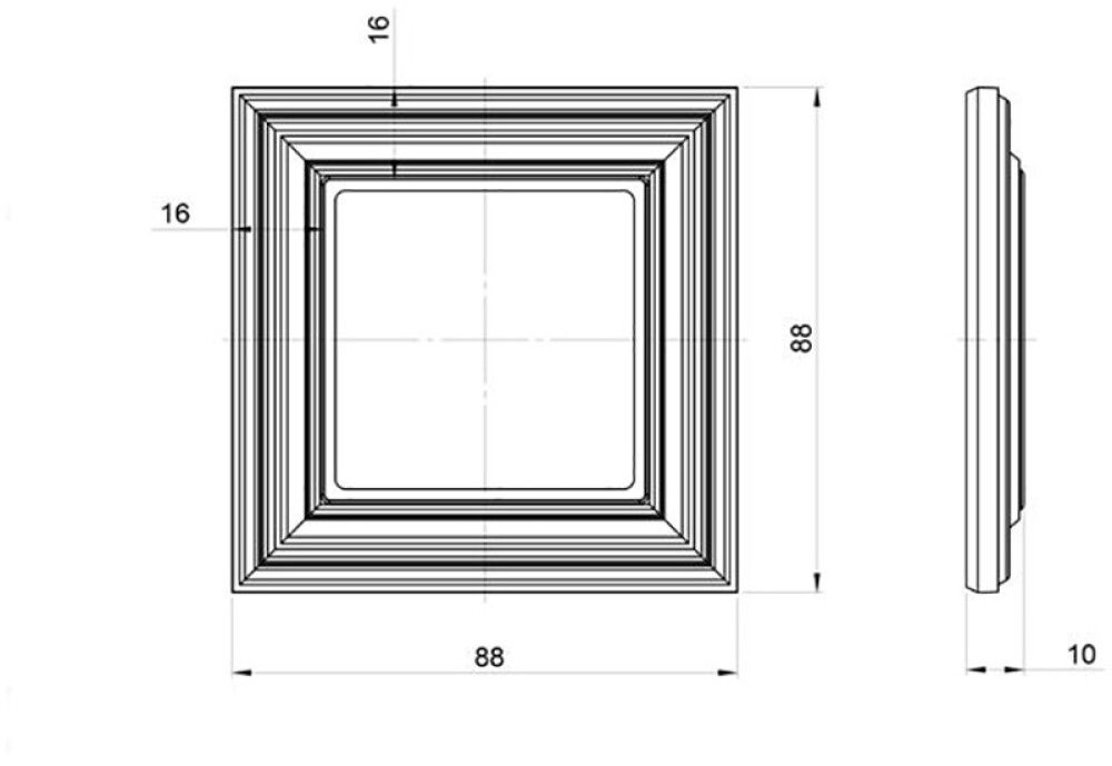 Raam Liregus Retro 1-ne must