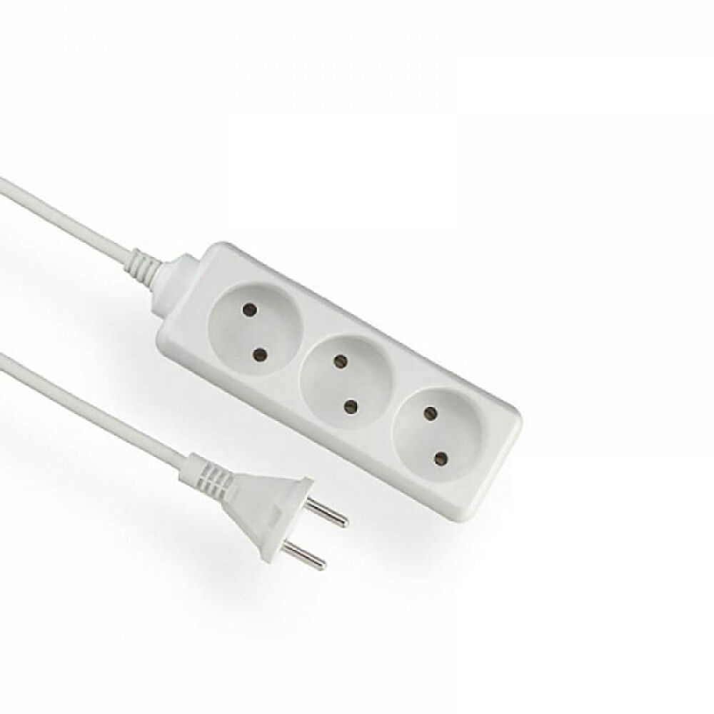 Pikendusjuhe 3-pesaga 1,5 m, valge