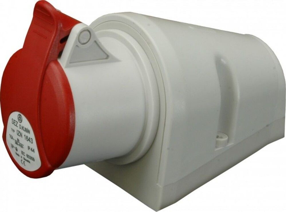 Tööstuslik pistikupesa ABL CEE 16A / 400 V 5P IP44