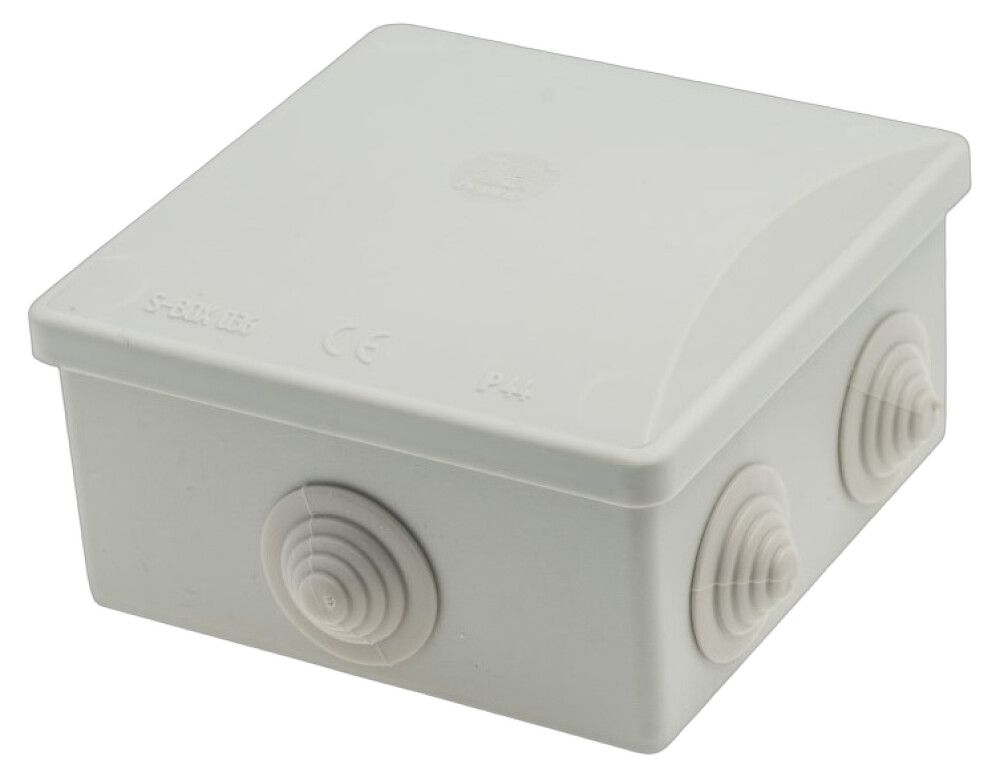 Harkukarp pinnapealne 80 × 80 × 40 mm IP44