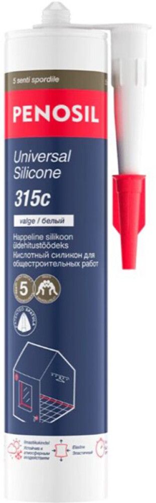 Universaalsilikoon Penosil Universal Silicone 315C valge 280 ml