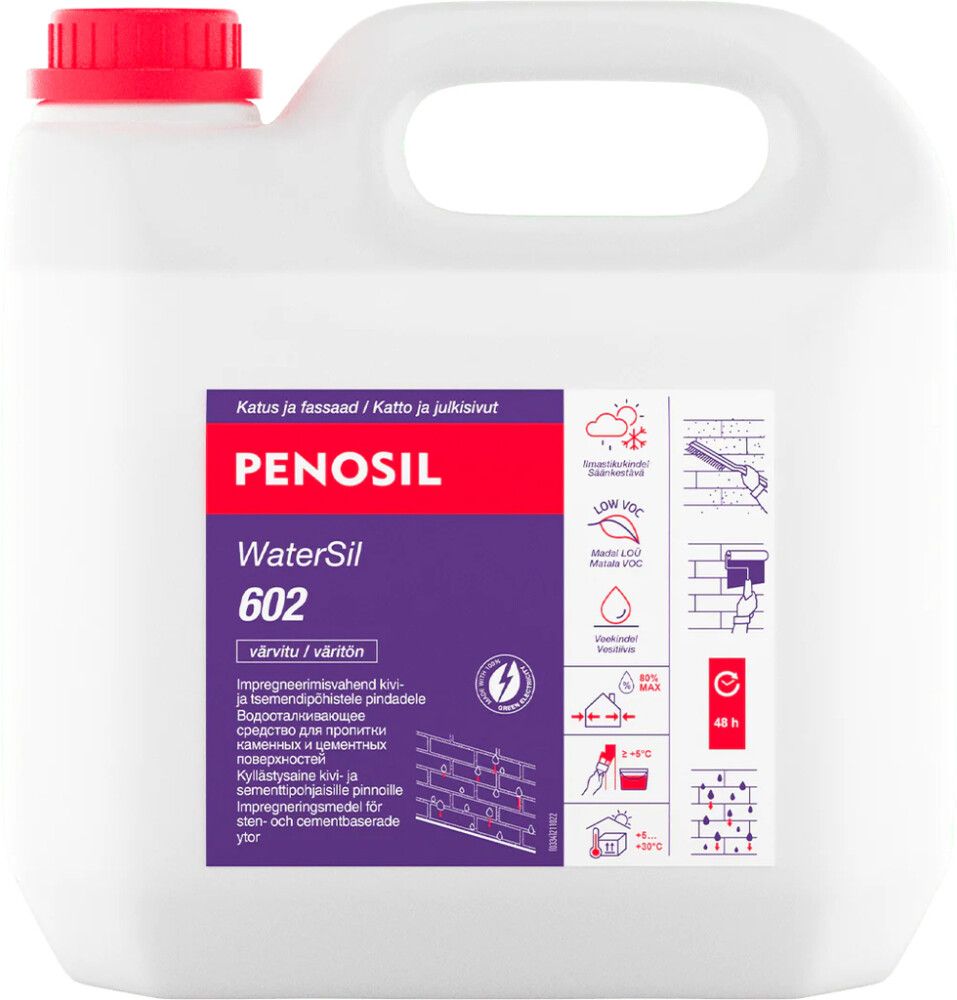 Kivipindade immutusvahend Penosil WaterSil 602 3 l