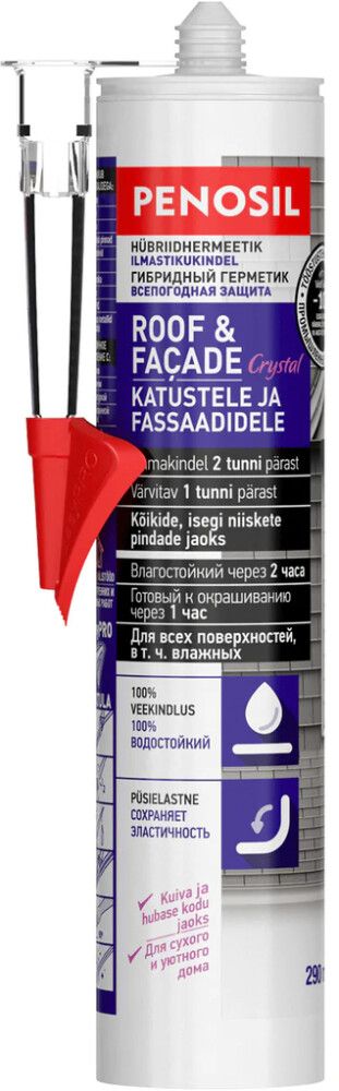 Hübriidhermeetik Penosil Roof&Facade Crystal 290 ml