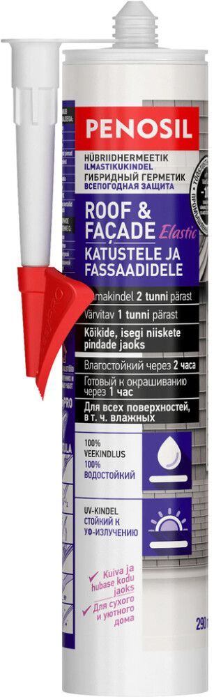 Hübriidhermeetik Penosil Roof&Facade Elastic 290 ml punakaspruun