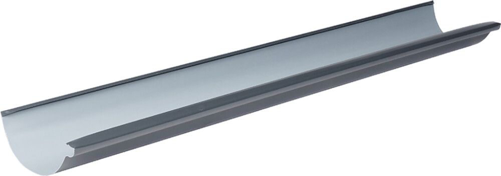 Vihmaveerenn Toode ümar 0,6 x 125 x 6000 mm tumehall