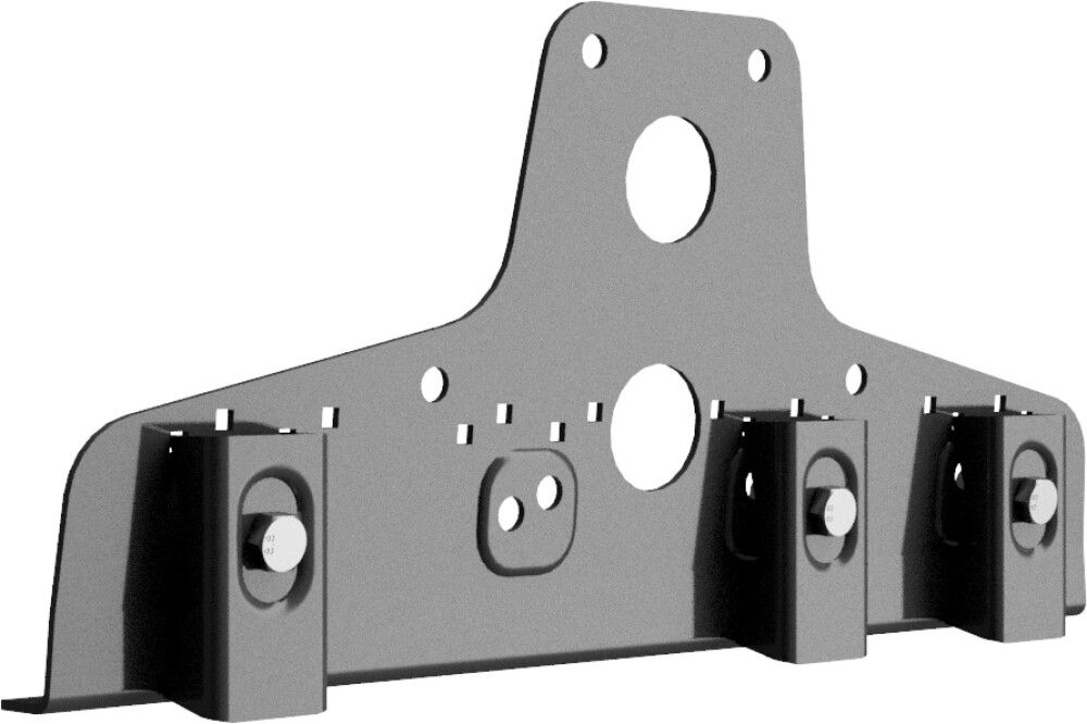 Lumetõkke/silla kinnituskomplekt Toode klassikule tumehall