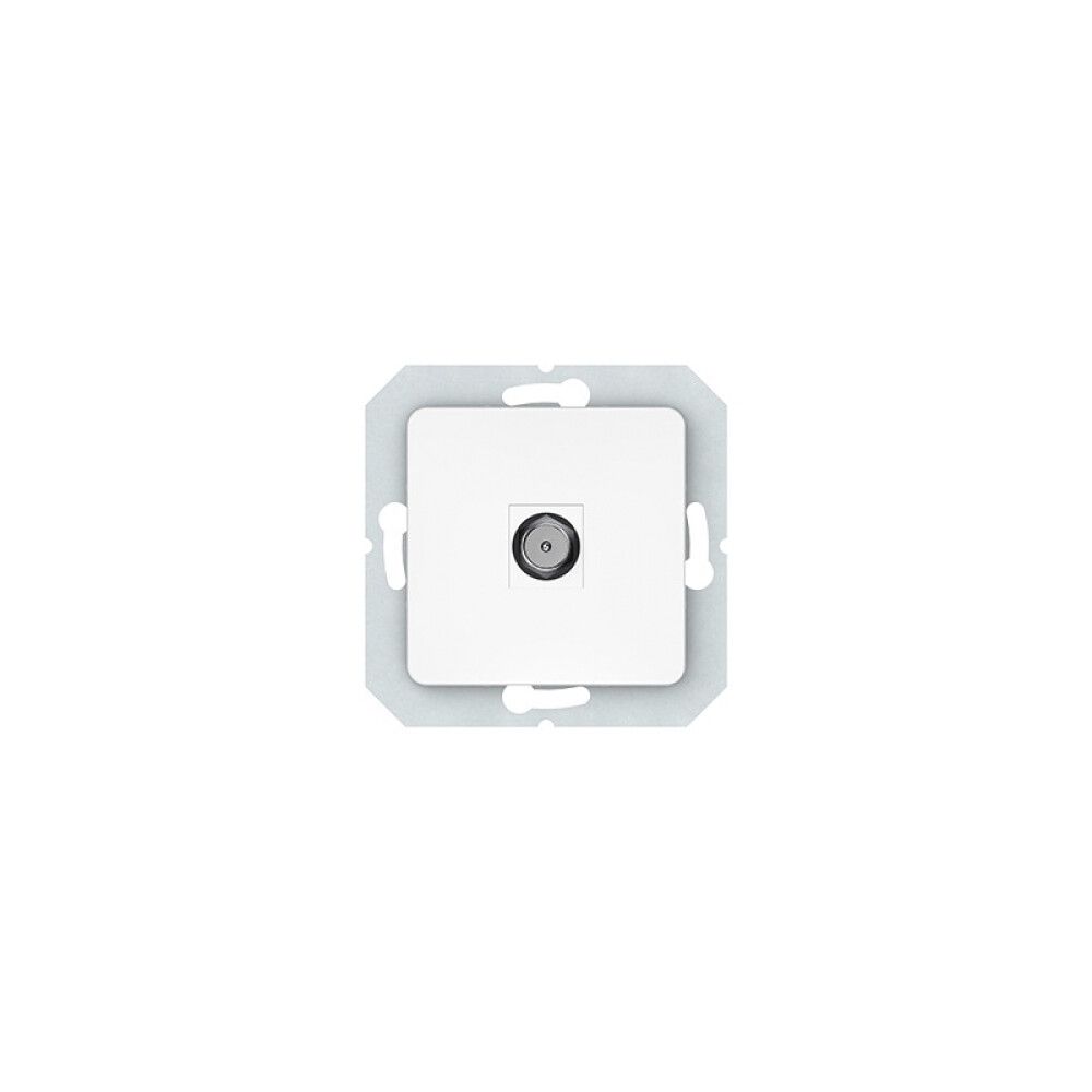 Süvistatav TV-pesa SL-250 valge