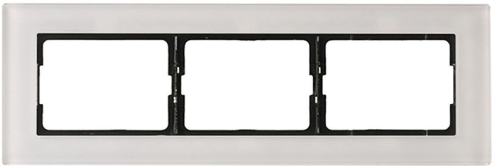 Raam Vilma XP 3-ne, valge klaas