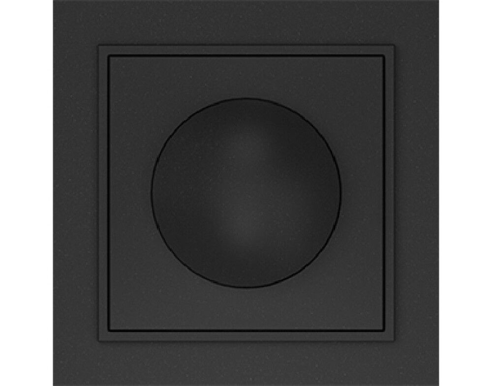 Dimmerlüliti raamiga Vilma Quadrum QR 1000 ARMP LED 1-100 W must