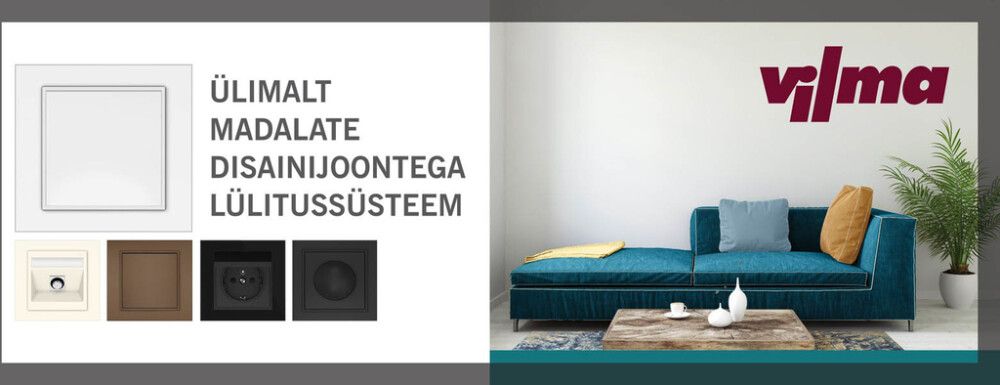 Dimmerlüliti raamiga Vilma Quadrum QR 1000 ARMP LED 1-100 W must