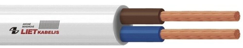 Kiudkaabel Lietkabelis BVV-LL 2 x 1,5 mm² 10 m