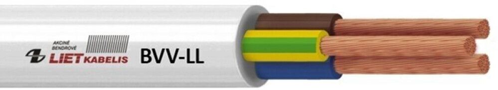 Kiudkaabel Lietkabelis BVV-LL 3G2,5 mm² 25 m