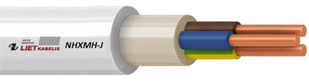 Halogeenivaba paigalduskaabel Lietkabelis NHXMH-J 3G2,5 mm² 50 m