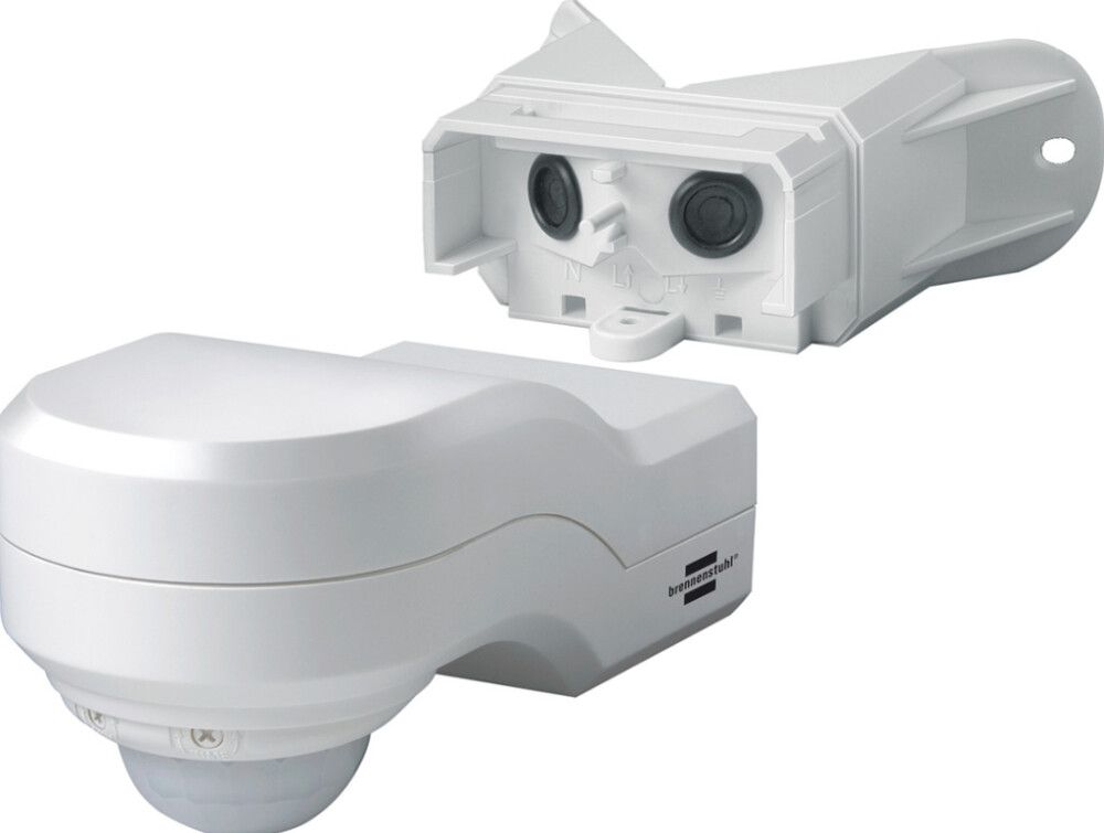 Nurgakinnitusega infrapuna liikumisandur PIR 240, valge