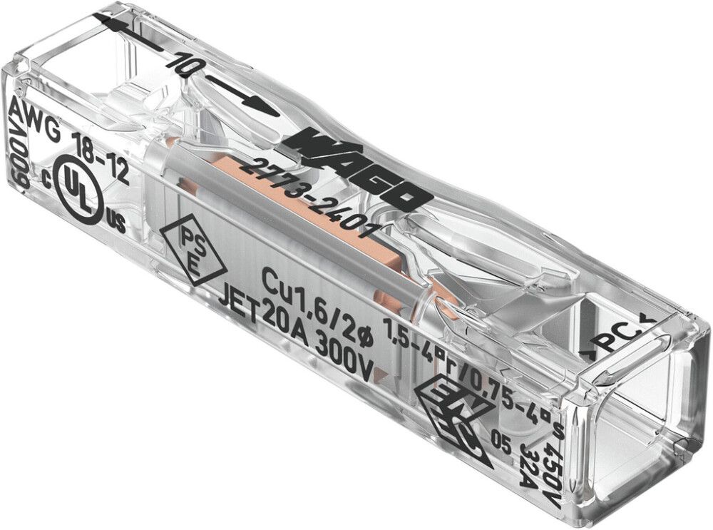 Klemmid Wago 2773-2401, 100 TK