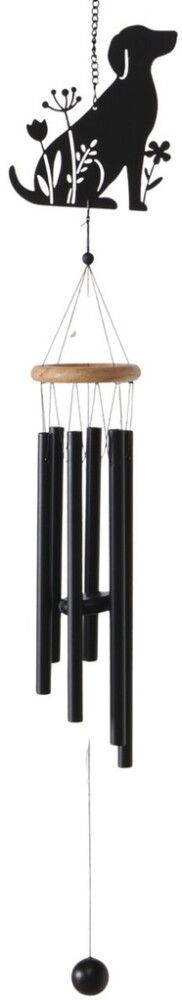 Tuulekell valik 90 cm, must