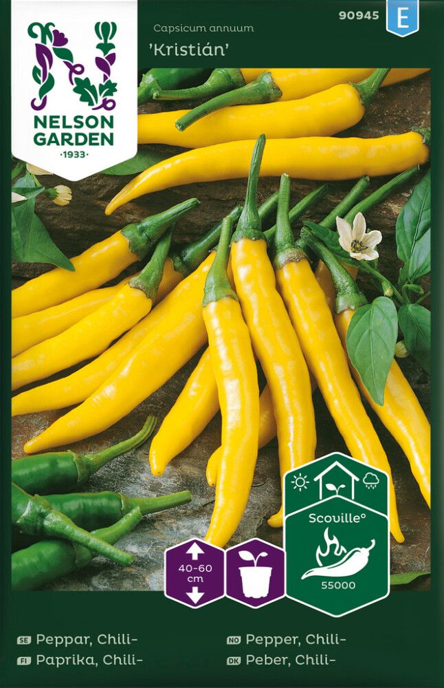 Tšillipaprika Nelson Garden Kristian 
