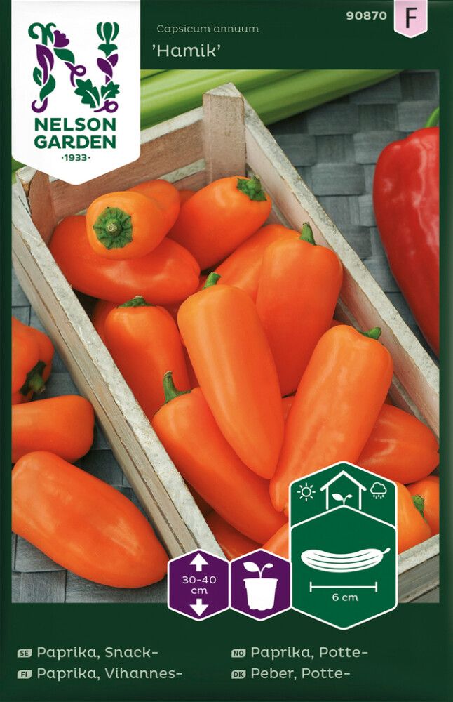 Paprika Nelson Garden Hamik