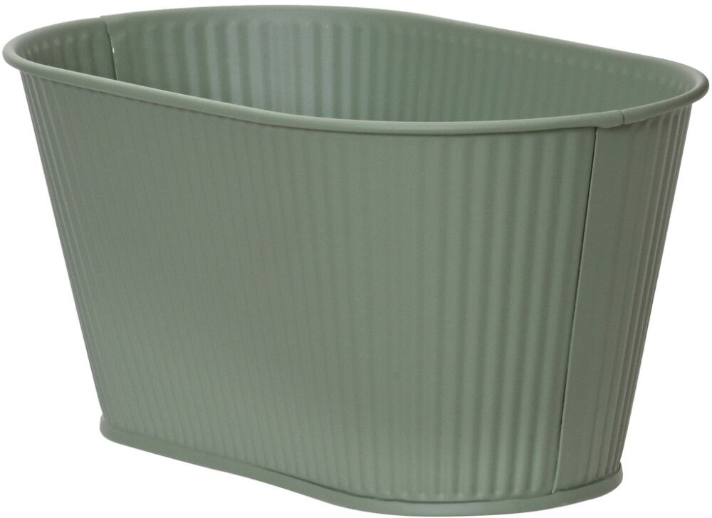 Lillepott tsink 28 x 12,5 cm valik