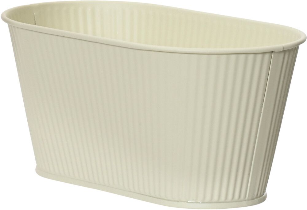 Lillepott tsink 28 x 12,5 cm valik