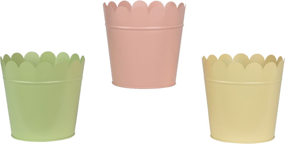 Lillepott laineline 14 x 12,5 cm valik