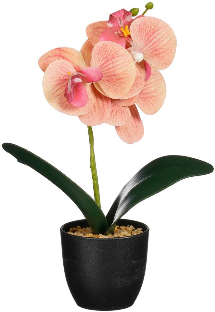 Kunstlill orhidee potis valik 26 cm
