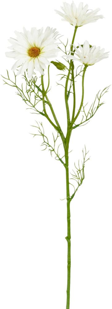 Kunstlill karikakar 60 cm, valge