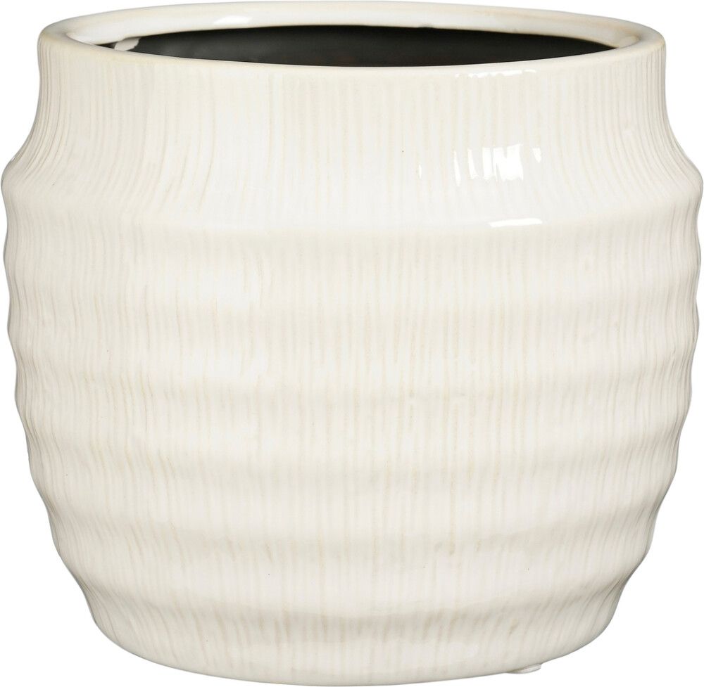 Lillepott Martha 17 cm, valge