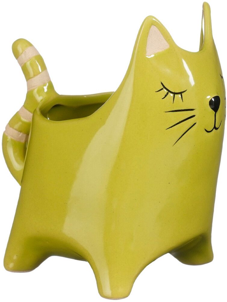 Lillepott Kass 13 x 14 cm valik