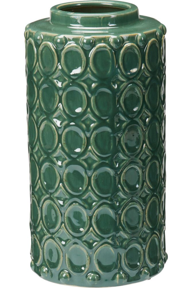 Vaas mustriline ovaalne valik 27 cm