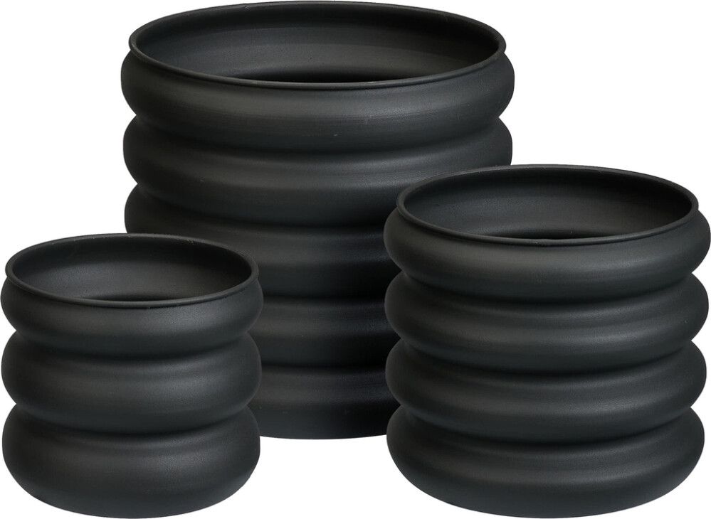 Lillepott 20 cm, tumehall
