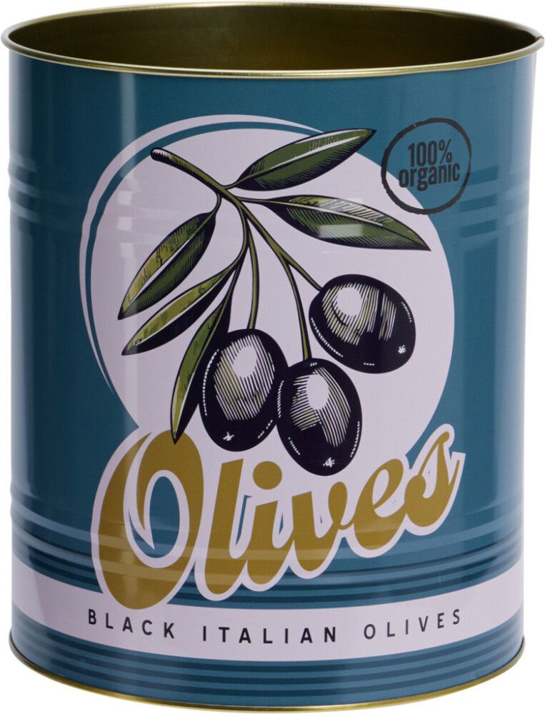 Metallpurk Koopmann Oliiv 17 x 19,8 cm