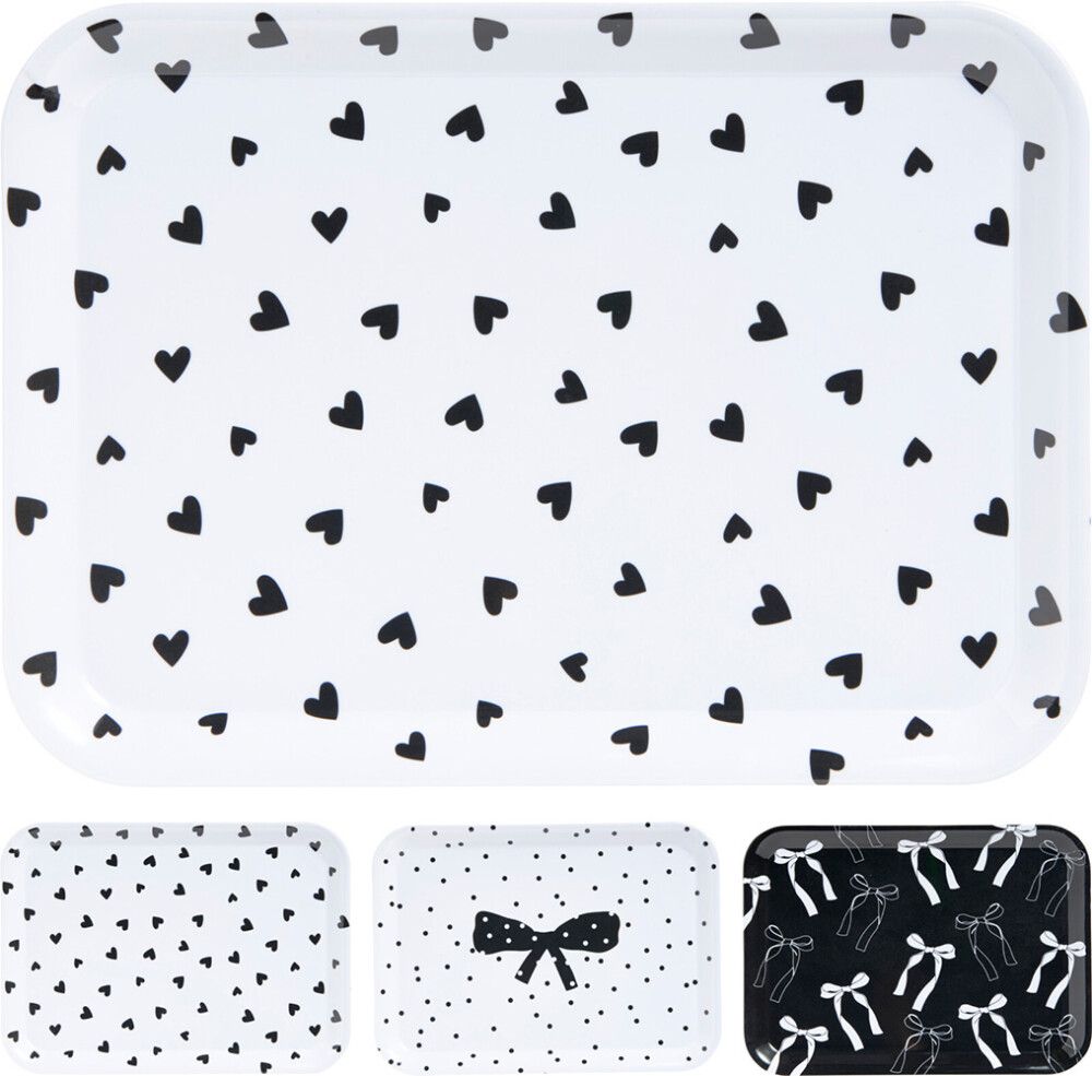 Kandik Koopman must/valge valik 45 x 30 cm