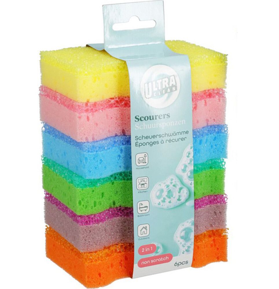 Svamm 11 x 7 x 2,5  cm, 6 tk/pk