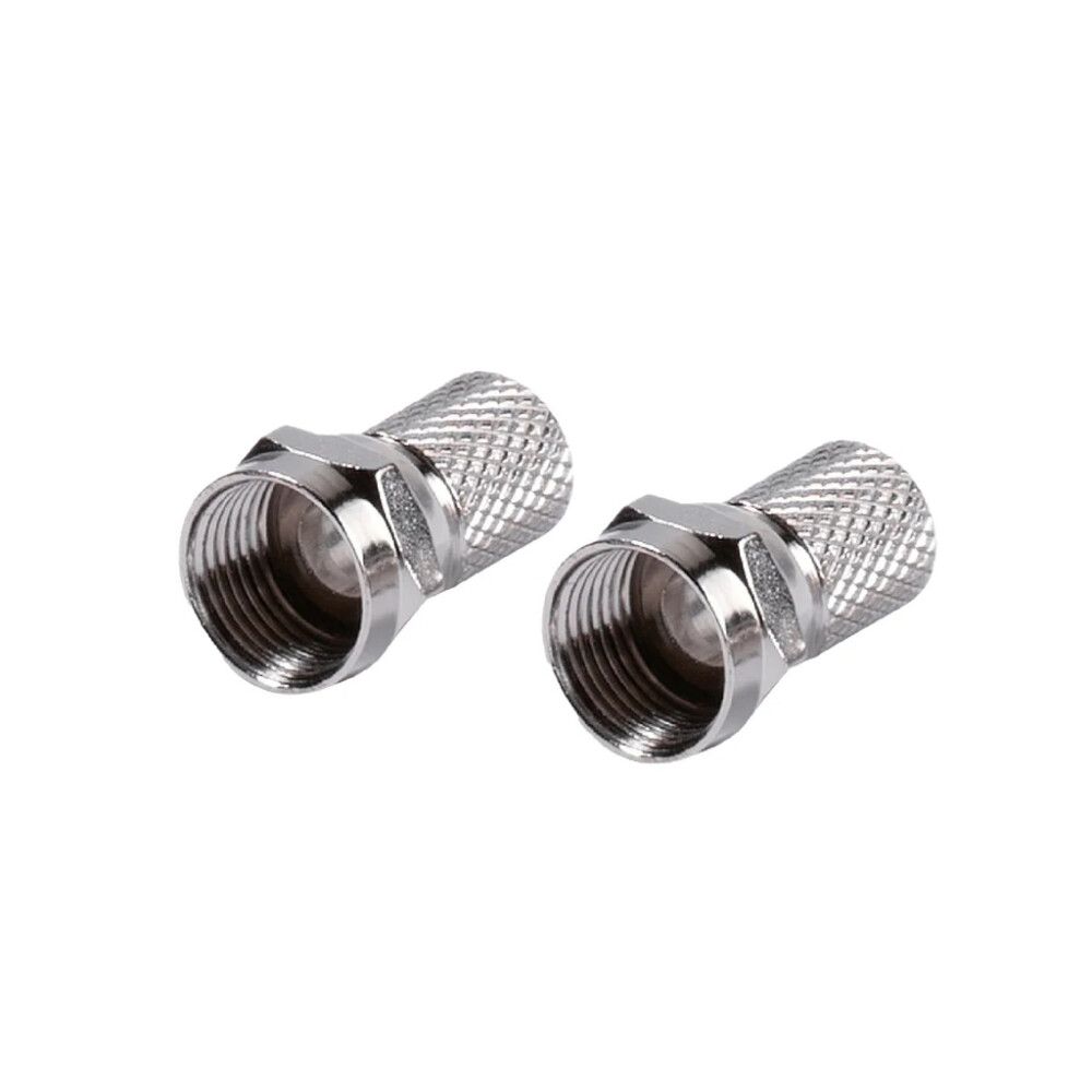 F-tüüp pistikud koaksiaalkaablile Vivanco F-connector 6,5 mm-2 tk