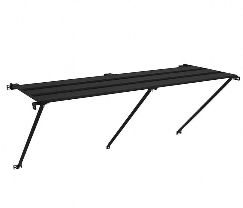 Kasvuhooneriiul Strömsö 1200 x 325 mm, must