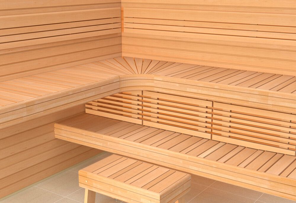 Saunalava moodulite komplekt Thermory 138 x 2100 mm