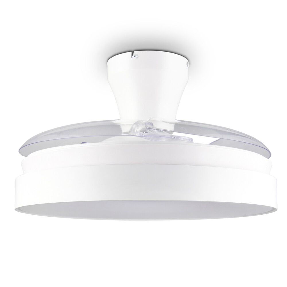 LED-valgusti ventilaatoriga Reality Leuchten Vansbro Ø 50 cm