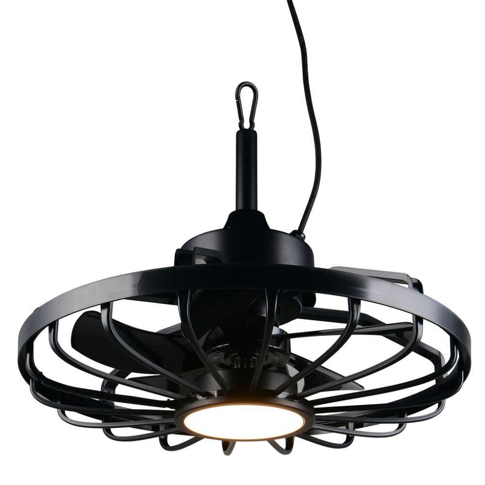 LED-valgusti ventilaatoriga Trio Oslo Ø51cm