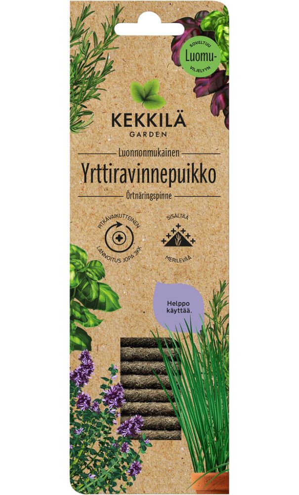 Looduslik väetisepulk ürtidele Kekkilä 30 tk