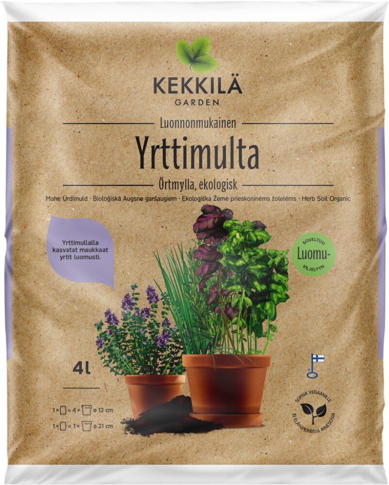 Mahe ürdimuld Kekkilä 4 l                        
