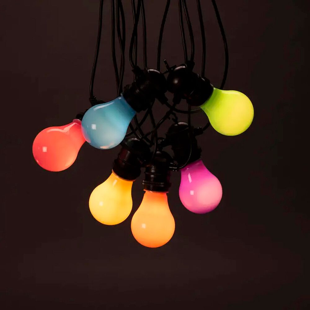 LED-valgussari Konstsmide Party Light 10-osaline