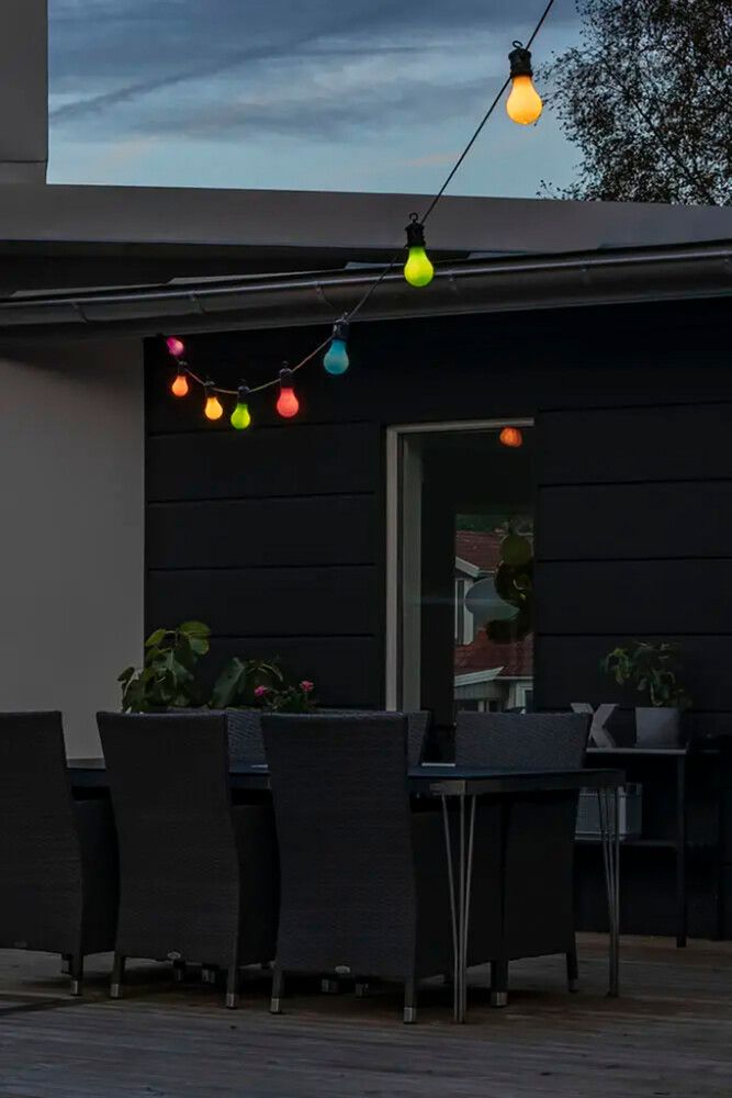 LED-valgussari Konstsmide Party Light 10-osaline