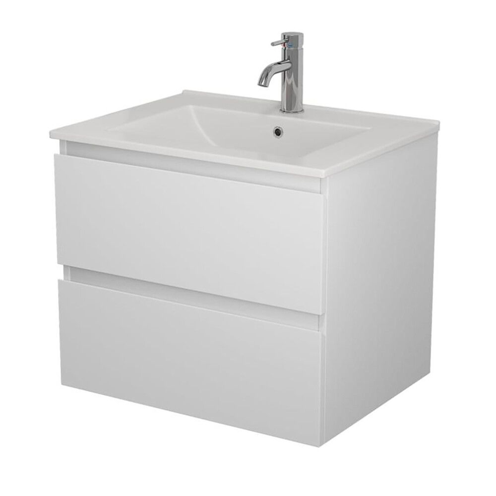 Valamukapp valamuga Riva Camden 60 cm valge