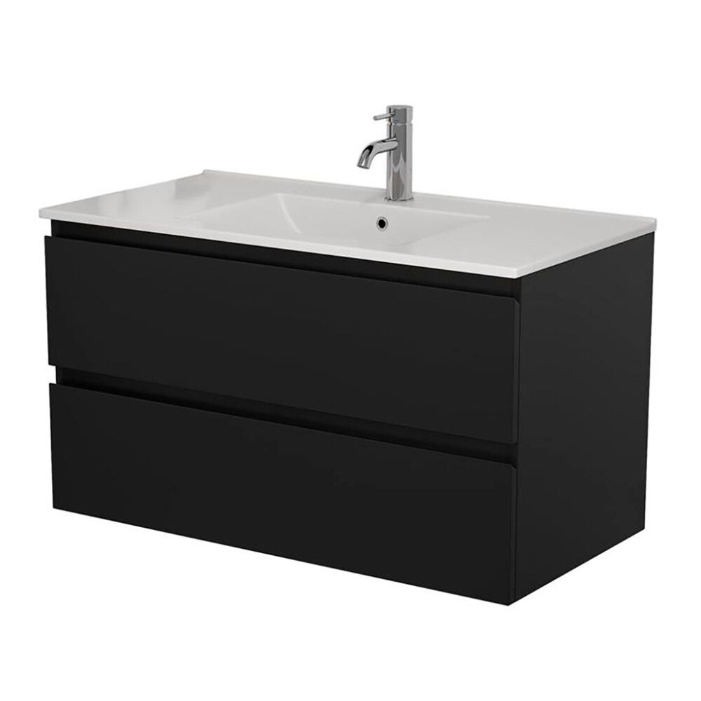 Valamukapp valamuga Riva Camden 90 cm must
